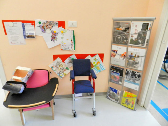 centro ausili Neri Team disegni e brochure