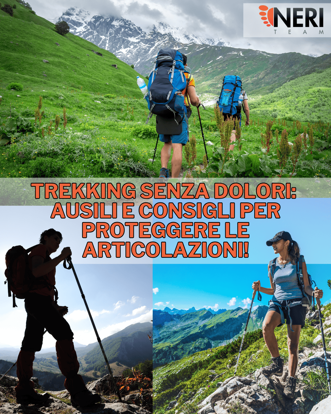 trekking senza dolori: ausili e consigli per proteggere le articolazionI! trekking senza dolori: ausili e consigli per proteggere le articolazionI!